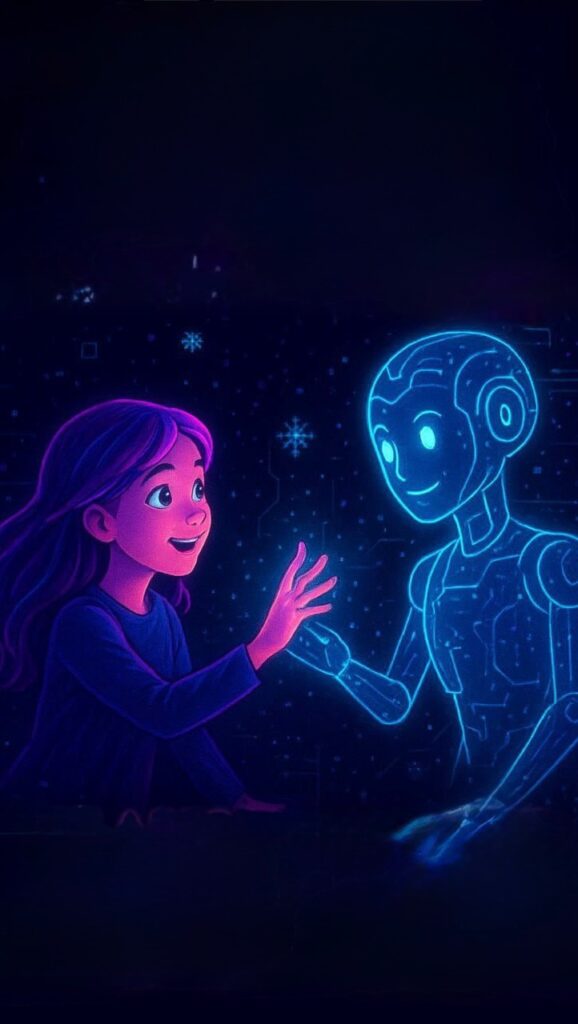 Не пропустите премьеру! 🎭 «Алиса в Стране Друзей» — новогодний мюзикл для всей семьи.  История, в которой современные технологии переплетаются с живыми эмоциями, а дружба становится центром всего происходящего. Тёплая, яркая и праздничная постановка, создающая атмосферу настоящего чуда.